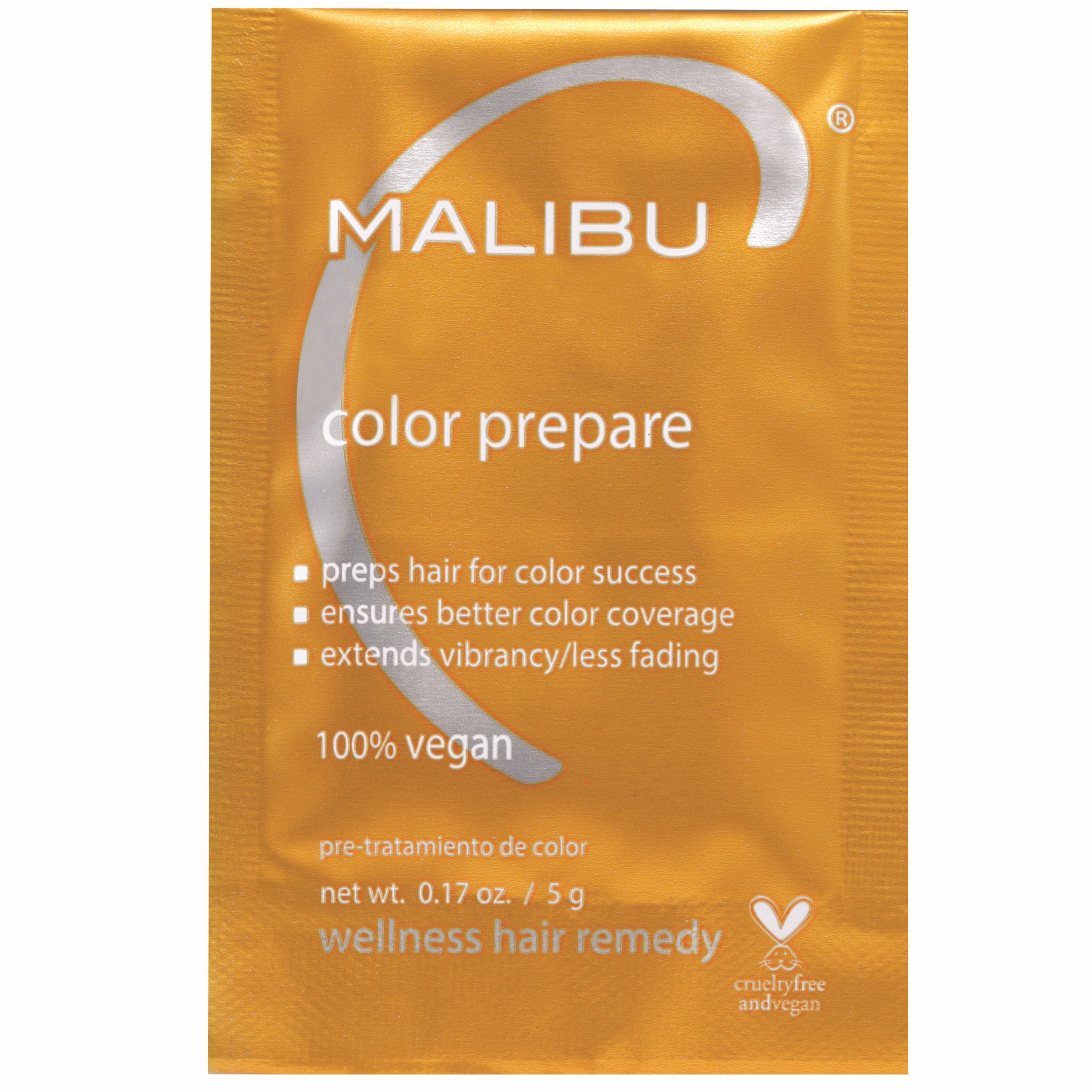 Malibu Hair Care Malibu C Color Prepare Wellness Hair Remedy, 1 Packet - 0.17 Oz , CVS