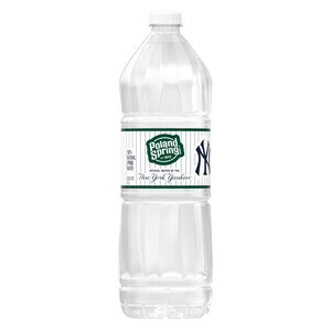 Poland Spring 100% Natural Spring Water Plastic Bottle, 33.8 OZ