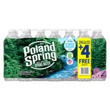 Poland Spring 100% Natural Spring Water Plastic Deposit Bottle, thumbnail image 2 of 8