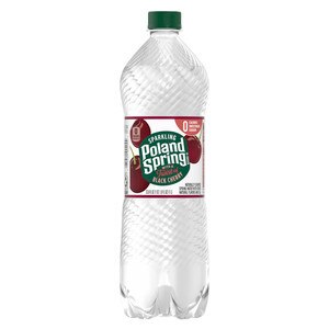 Poland Spring Sparkling Water, Black Cherry, 33.8 oz. Bottle