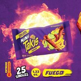 Takis Mini Fuego Hot Chili Pepper & Lime Rolled Tortilla Chips, thumbnail image 2 of 8