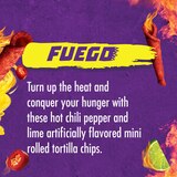 Takis Mini Fuego Hot Chili Pepper & Lime Rolled Tortilla Chips, thumbnail image 5 of 8