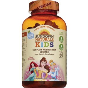 Sundown Naturals Kid's Complete Multivitamin Gummies 180CT