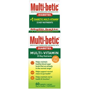 Multi-Betic - Tabletas de multivitaminas