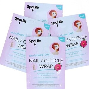 Spa Life Moisture Lux Nail/Cuticle Mask Camellia & Vitamin E, 4CT
