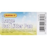 Ruffin' It Large Cat Litter Pan, Assorted Colors, thumbnail image 2 of 2
