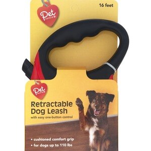 Ruffin'it PET CENTRAL, Ruffin' It Comfort Grip Retractable Belt Leash, 16ft , CVS