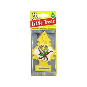 Little Trees - Ambientadores, Vanillaroma, 3 unidades