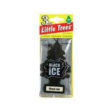 Little Trees Air Fresheners, Black Ice, 3 ct, thumbnail image 1 of 1