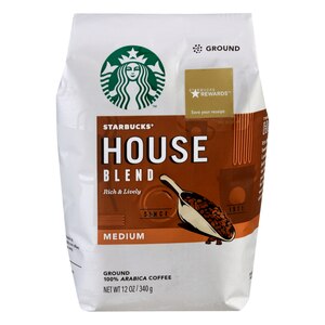 Starbucks Ground Coffee, Latin American House Blend, Medium, 12 Oz , CVS