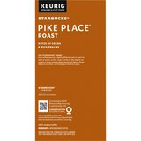 Starbucks K-Cup Pods, Pike Place Medium Roast Coffee, 32 ct, 14.1 oz, thumbnail image 3 of 3