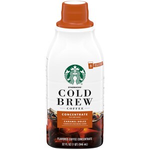 Starbucks Cold Brew Coffee Concentrate, Caramel Dolce, 32 Oz , CVS