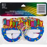 Omni Party Happy Birthday Glasses 6-Pack, thumbnail image 2 of 2