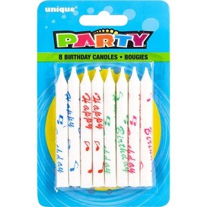 Omni Party Crayon Candles - 8 Ct , CVS