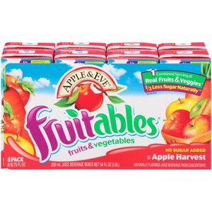 Apple & Eve Fruitables, Apple Harvest, 8 Ct - 6.75 Oz , CVS