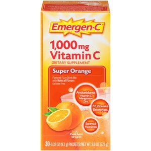 Emergen-C Vitamin C Super Orange, 30 Ct , CVS