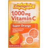 Emergen-C 1,000mg Vitamin C Supplement, Super Orange, 10 CT, thumbnail image 3 of 5