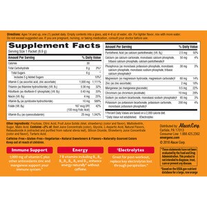 Emergen C 1000mg Vitamin C Powder Strawberry Kiwi Flavor 30 Ct Cvs Pharmacy