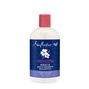 SheaMoisture Sugarcane and Meadowfoam Multi-Benefit Shampoo for Dry, Dull Hair, 13 OZ