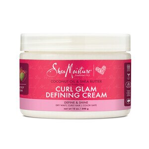 SheaMoisture Coco Shea Curl Glam Defining Cream, Memory Cream Custard for Dehydrated, Transitioning Curly Hair, 12 OZ