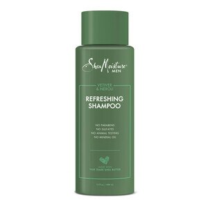 SheaMoisture Men Refreshing Vetiver & Neroli Shampoo to Clean and Revitalize Hair, 15 OZ