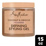 SheaMoisture Coconut & Hibiscus Defining Styling Gel, 15 OZ, thumbnail image 5 of 5