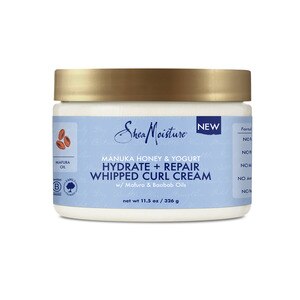 SheaMoisture Sulfate Free Manuka Honey & Yogurt Hydrate & Repair Moisturizing Curl Cream, 11.5 OZ
