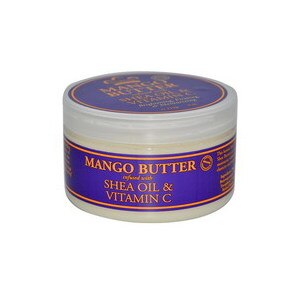 Nubian Heritage 100% Organic Shea Butter Infused with Mango Butter, 4 OZ