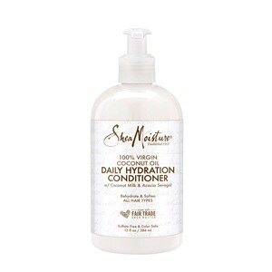 SheaMoisture Sulfate-Free 100% Virgin Coconut Oil Daily Hydrating Conditioner For All Hair Types, 13 OZ