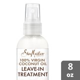 Shea Moisture 100% Virgin Coconut Oil Daily Hydration Leave-In Treatment, 8 OZ, thumbnail image 5 of 5