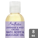 SheaMoisture Bath, Massage & Body Oil, 8 OZ, thumbnail image 5 of 5