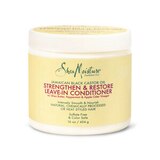 SheaMoisture Jamaican Black Castor Oil Strengthen & Restore Leave-In Conditioner, 11 OZ, thumbnail image 1 of 6