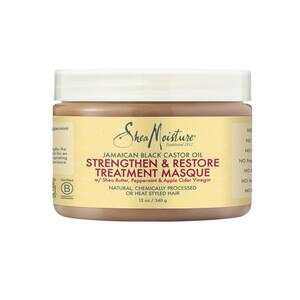 SheaMoisture Shea Moisture Jamaican Black Castor Oil Strengthen & Restore Treatment Masque, 12 Oz , CVS