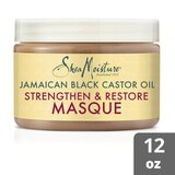 Shea Moisture Jamaican Black Castor Oil Strengthen & Restore Treatment Masque, thumbnail image 5 of 5