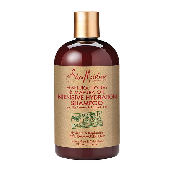 SheaMoisture Manuka Honey & Mafura Oil Intensive Hydration Shampoo, 13 Oz , CVS