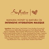 SheaMoisture Manuka Honey & Mafura Oil Intensive Hydration Masque, 12 OZ, thumbnail image 4 of 4