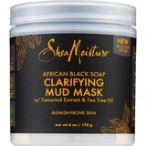 SheaMoisture African Black Soap Clarifying Mud Mask, 6 OZ, thumbnail image 1 of 6