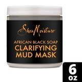 SheaMoisture African Black Soap Clarifying Mud Mask, 6 OZ, thumbnail image 4 of 6