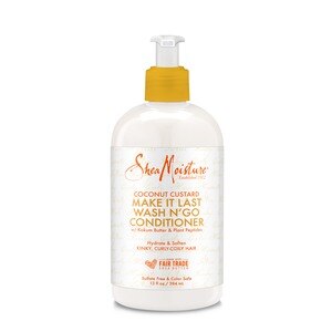 SheaMoisture Coconut Custard Make It Last Wash N' Go Conditioner, 13 OZ