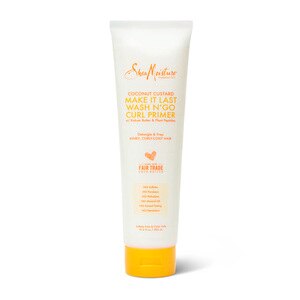  SheaMoisture Coconut Custard Make It Last Wash N Go Curl Primer, 10.3 OZ 