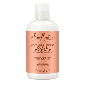 SheaMoisture Shea Moisture Coconut & Hibiscus Curl & Style Milk, 8 Oz , CVS