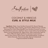 Shea Moisture Coconut & Hibiscus Curl & Style Milk, 8 OZ, thumbnail image 3 of 5