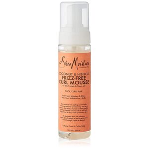 SheaMoisture Coconut & Hibiscus Frizz-free Curl Mousse, 7.5 Oz - 12 Oz , CVS