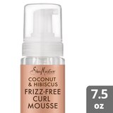 SheaMoisture Coconut & Hibiscus Frizz-free Curl Mousse, 7.5 OZ, thumbnail image 4 of 5