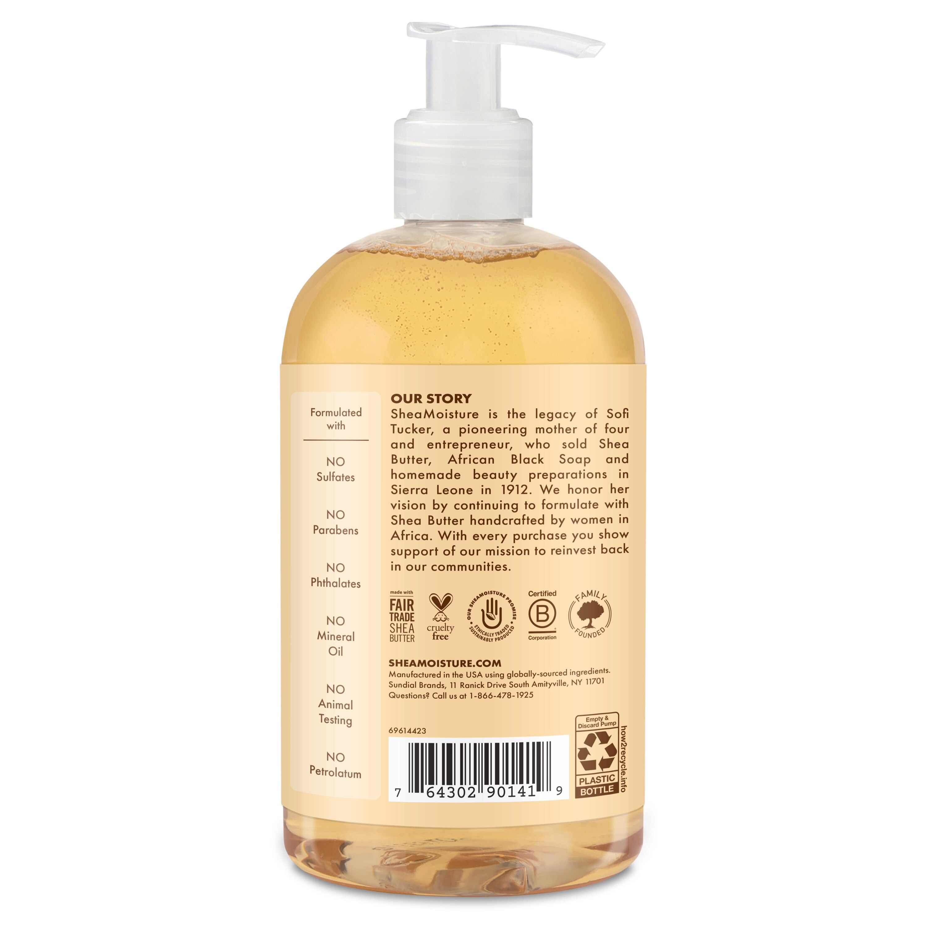 shea moisture lavender baby wash