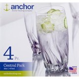 Anchor Central Park 4pc Glass Set, thumbnail image 3 of 5