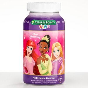 Nature's Bounty Kids Disney Princess Multivitamin Gummies, 180 Ct , CVS