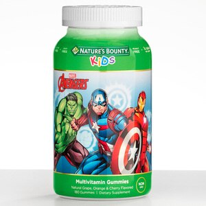 Nature's Bounty Kids Marvel's Avengers Multivitamin Gummies, 180 CT