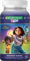 Nature’s Bounty Disney Encanto Kids Multivitamin Gummies, Natural Grape, Orange & Cherry Flavored, 180 CT