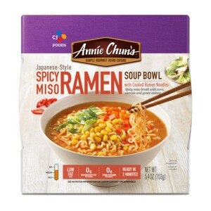 Annie Chun's Japanese-Style Spicy Miso Ramen Soup Bowl, 5.4 Oz , CVS